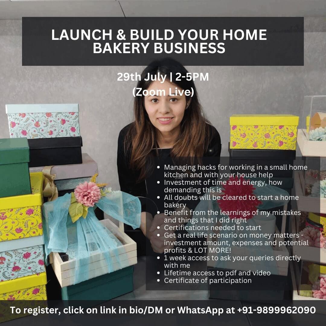 Kickstart & Optimize your Home Bakery Workshop