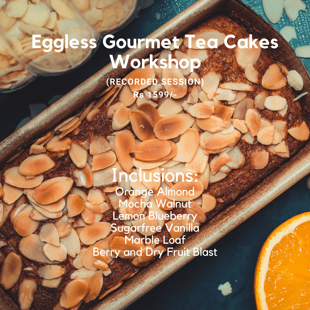 Eggless Gourmet Tea Cakes